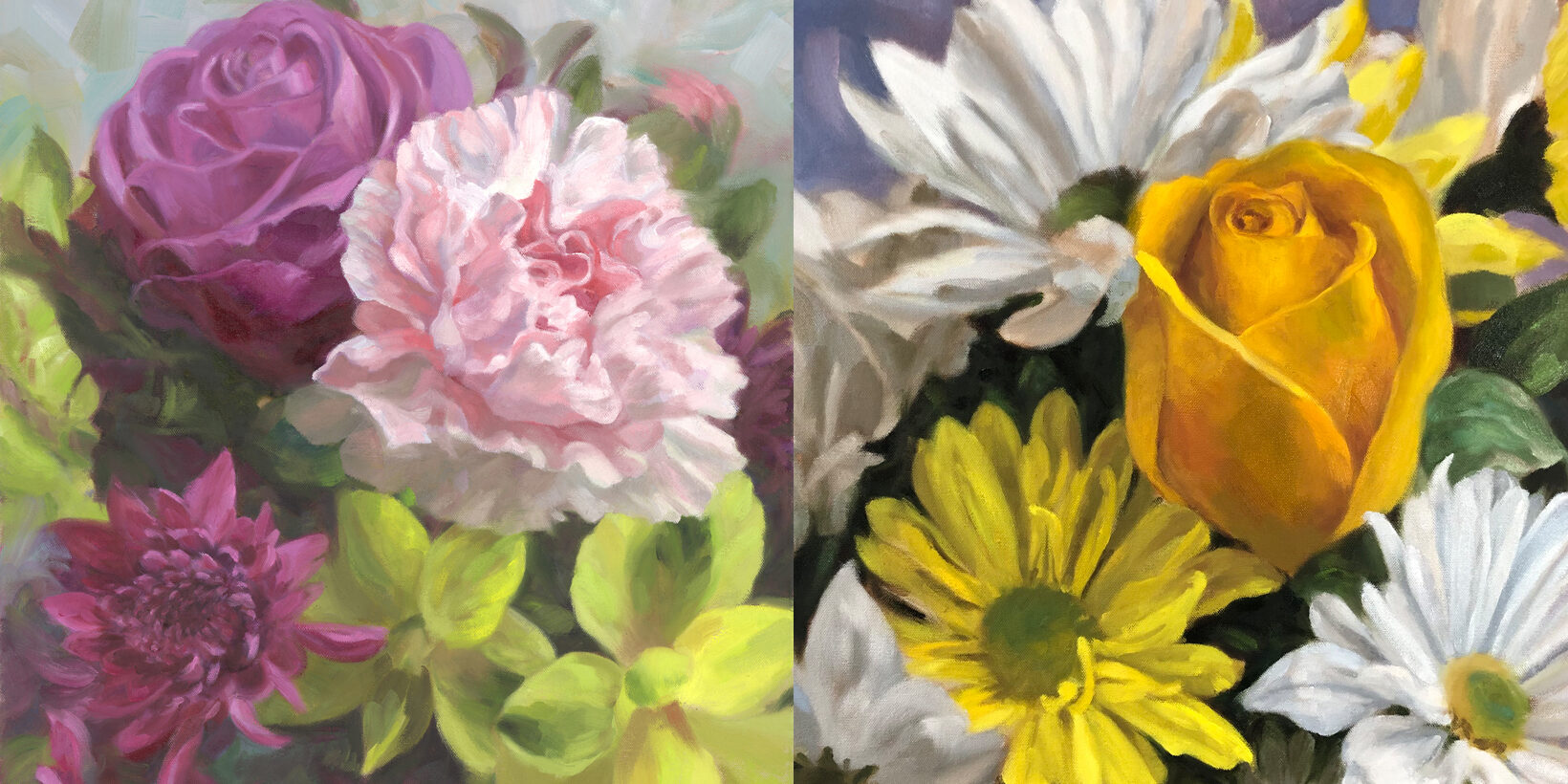 Flowers & Still Life Paintings by Rose Folkes